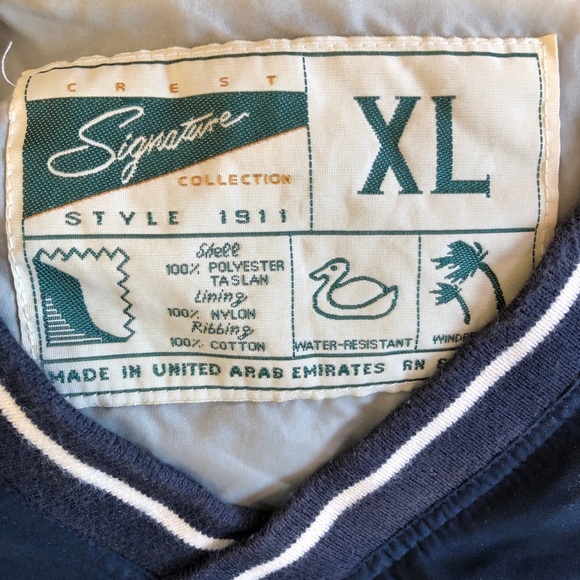 Crest Signature Golf Pullover Windbreaker Vest - Picture 5 of 5